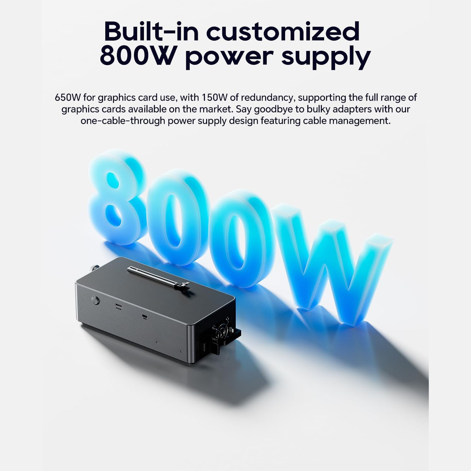 Estação de Acoplamento EGPU co - Oculink Gpu Dock Station avaliação e preço