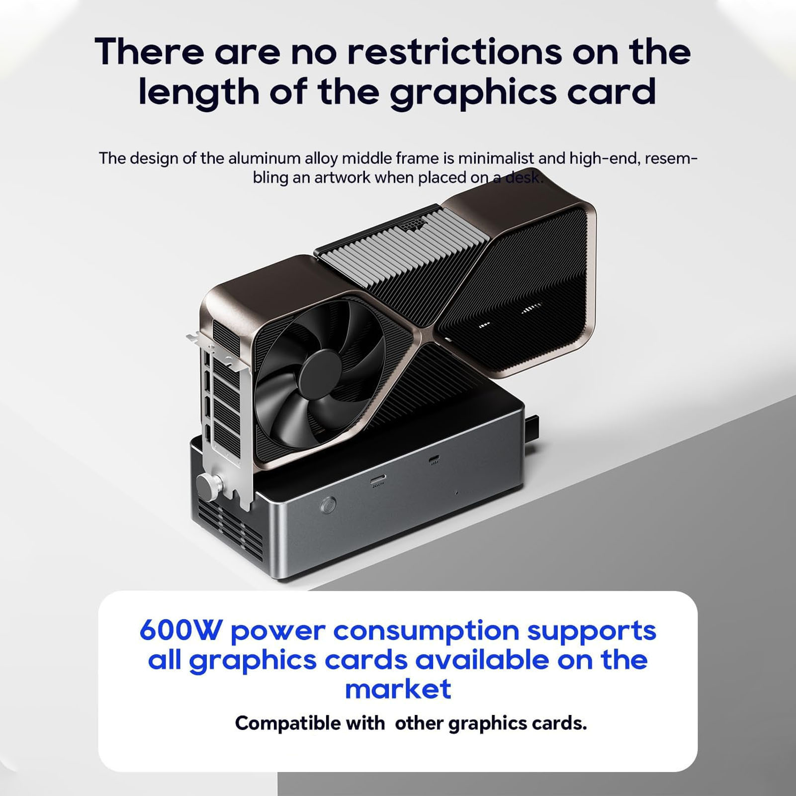 Estação de Acoplamento EGPU co - Oculink Gpu Dock Station avaliação e preço