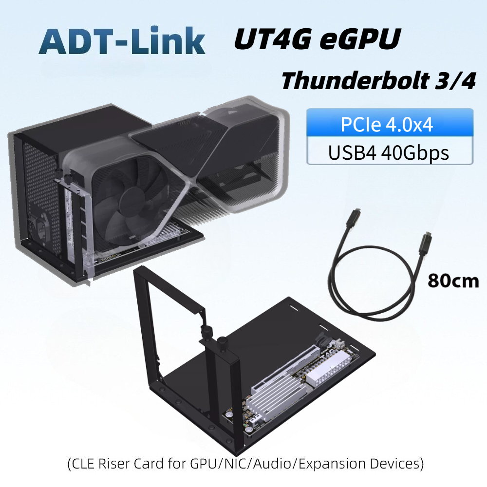 Adaptador Externo de GPU UT4G  - Gpu External Dock Egpu Thunderbolt 4 avaliação e preço