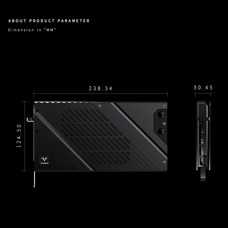 Granzon-Radiador De Refrigeraç - Rtx 4080 Water Cooling Block avaliação e preço